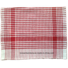 Personalizado Assorted Color Checked listrado promocionais algodão cozinha prato chá pano toalha